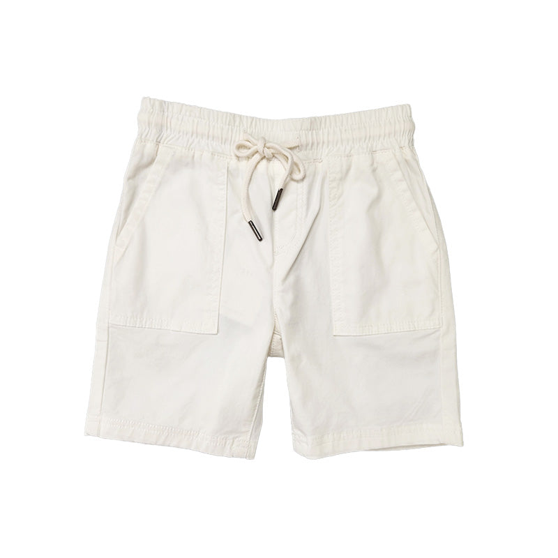 Boy Twill Shorts - Off White - SB2211134A
