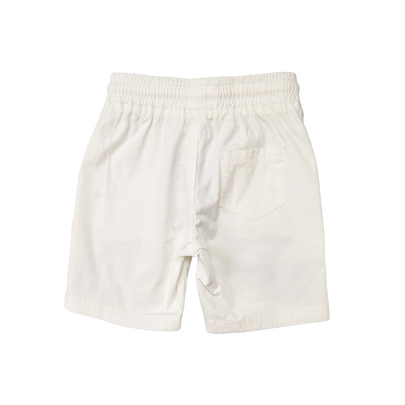 Boy Twill Shorts - Off White - SB2211134A