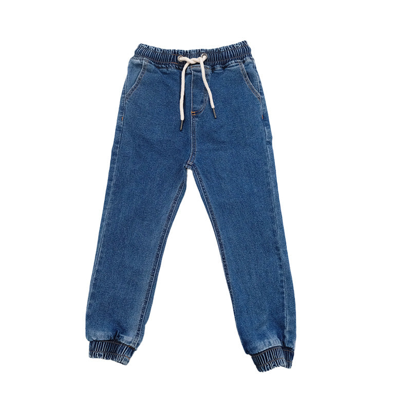 Boy Denim Joggers - Blue - SB2211135B