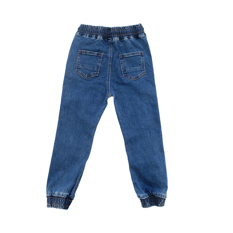 Boy Denim Joggers - Blue - SB2211135B