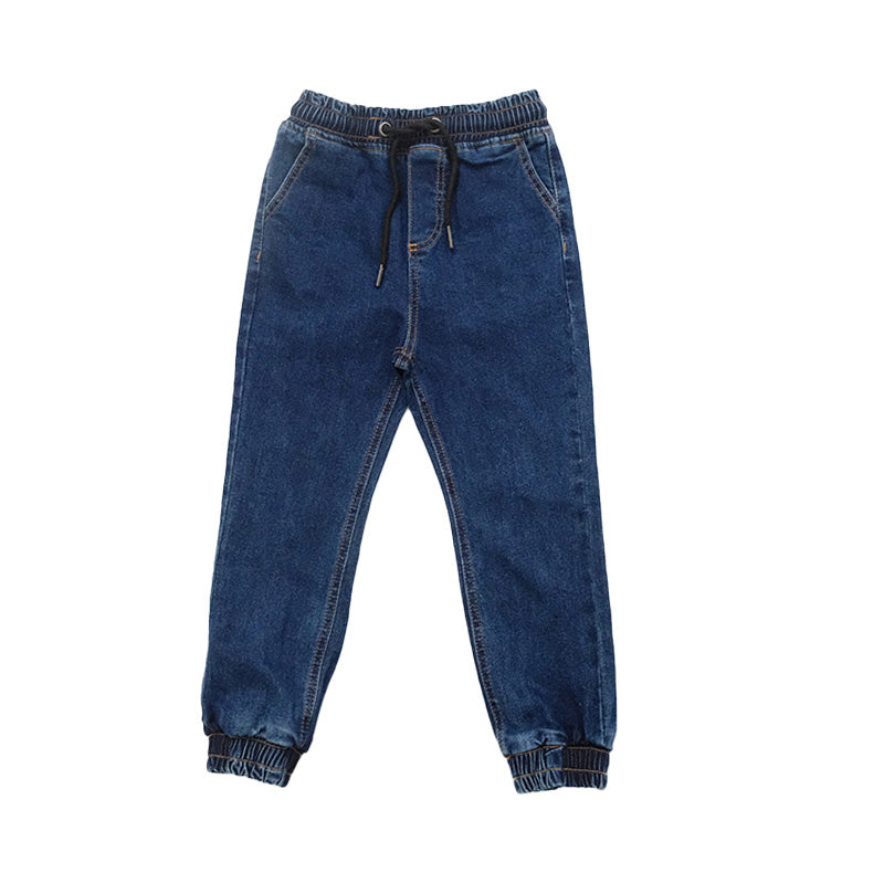 Boy Denim Joggers - Dark Blue - SB2211135C