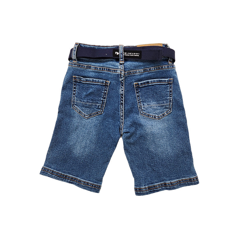 Boy Denim Shorts - Blue - SB2211136B