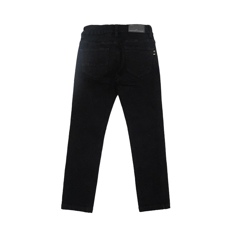 Boy Slim Fit Long Jeans - Black - SB2211137C