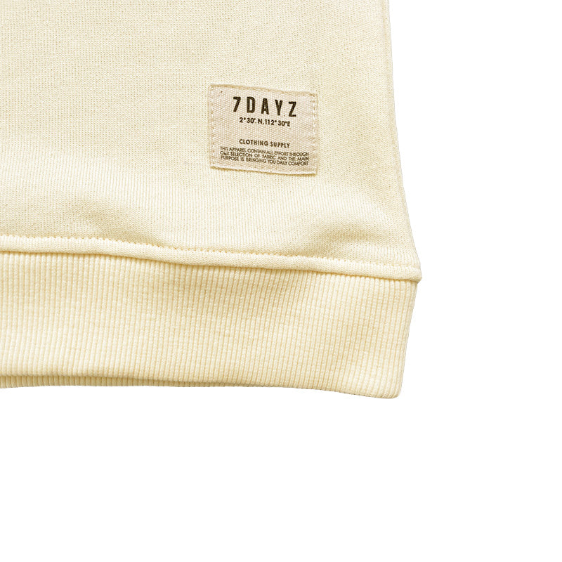 Boy Combined Sweatshirt

 - Cream - SB2211146A