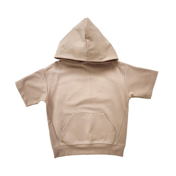 Boy Oversized Hoodie
 - Beige - SB2212140A