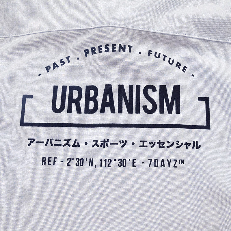Boy Printed Shirt - Light Blue - SB2212146B