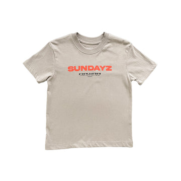 Boy Graphic Tee - Light Grey - SB2301119D
