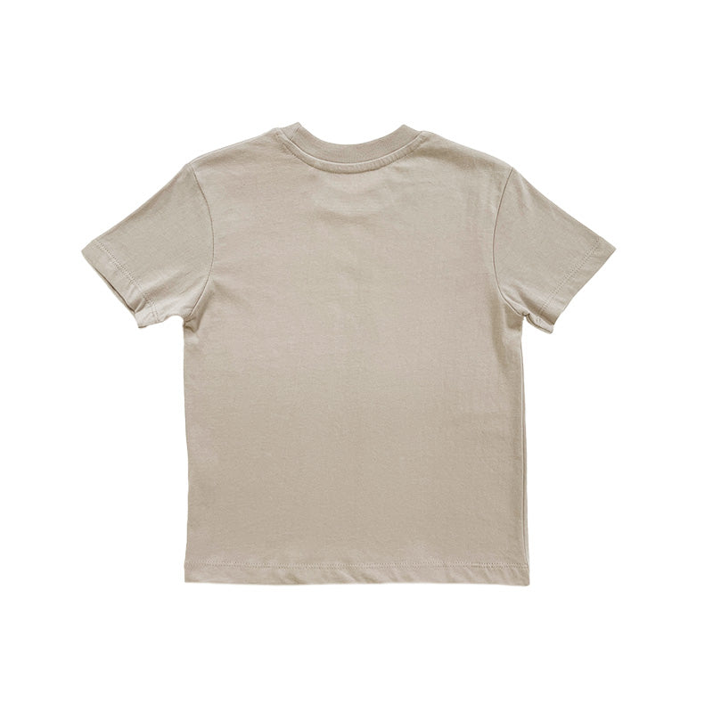 Boy Graphic Tee - Light Grey - SB2301119D
