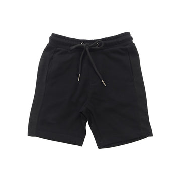 Boy Waffle Knit Shorts - Black - SB2301152B