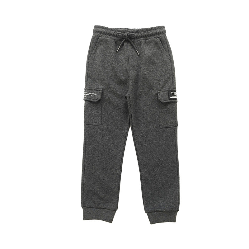 Boy Cargo Sweatpants - Dark Grey - SB2301153B