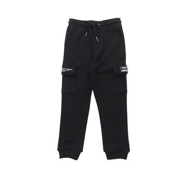 Boy Cargo Sweatpants - Black - SB2301153C