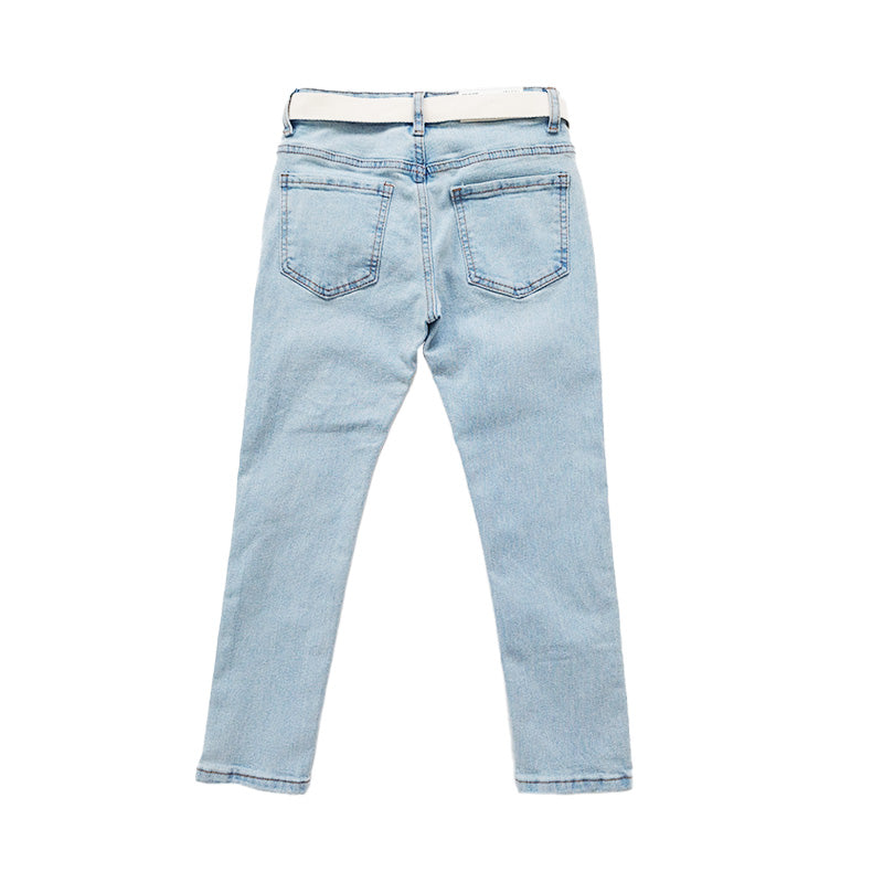 Boy Slim Fit Long Jeans - Light Blue - SB2301156A