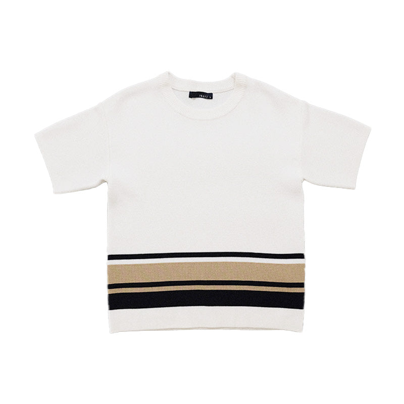 Boy Oversized Sweater - Off White - SB2301159A