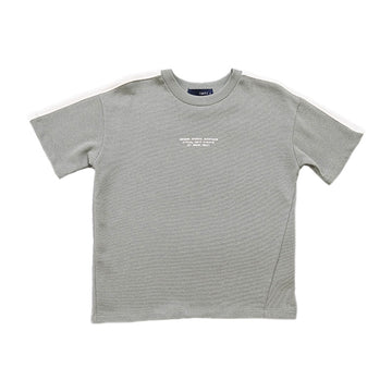 Boy Printed Oversized Sweatshirt - Dusty Green - SB2302162B
