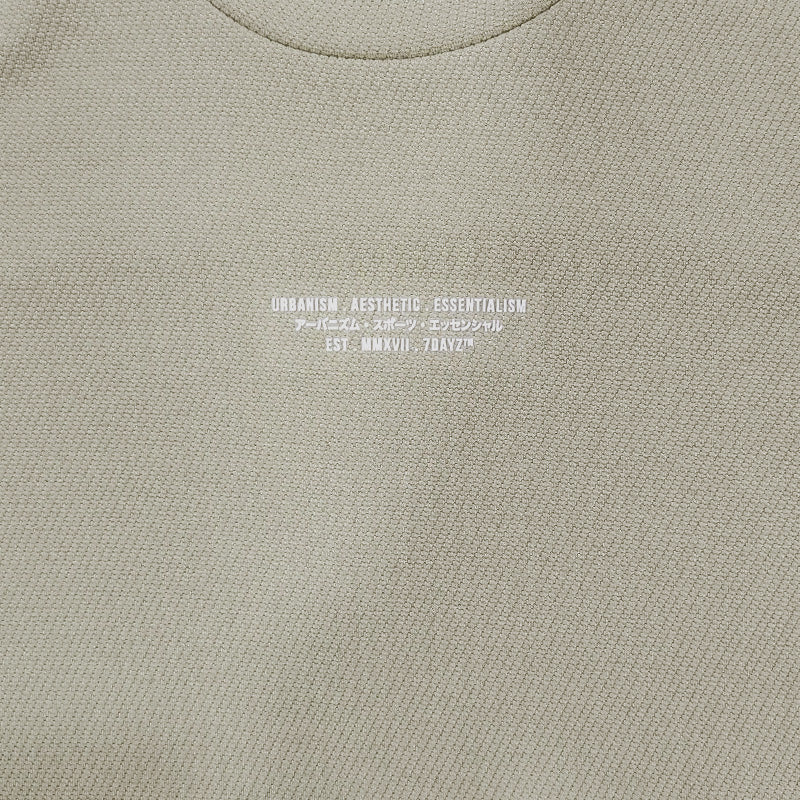 Boy Oversized Pique Top - Light Green - SB2302168C