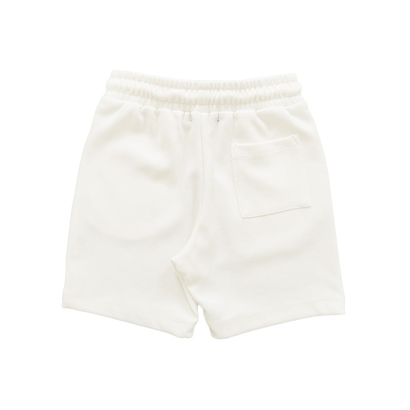 Boy Pique Shorts - Off White - SB2302169A