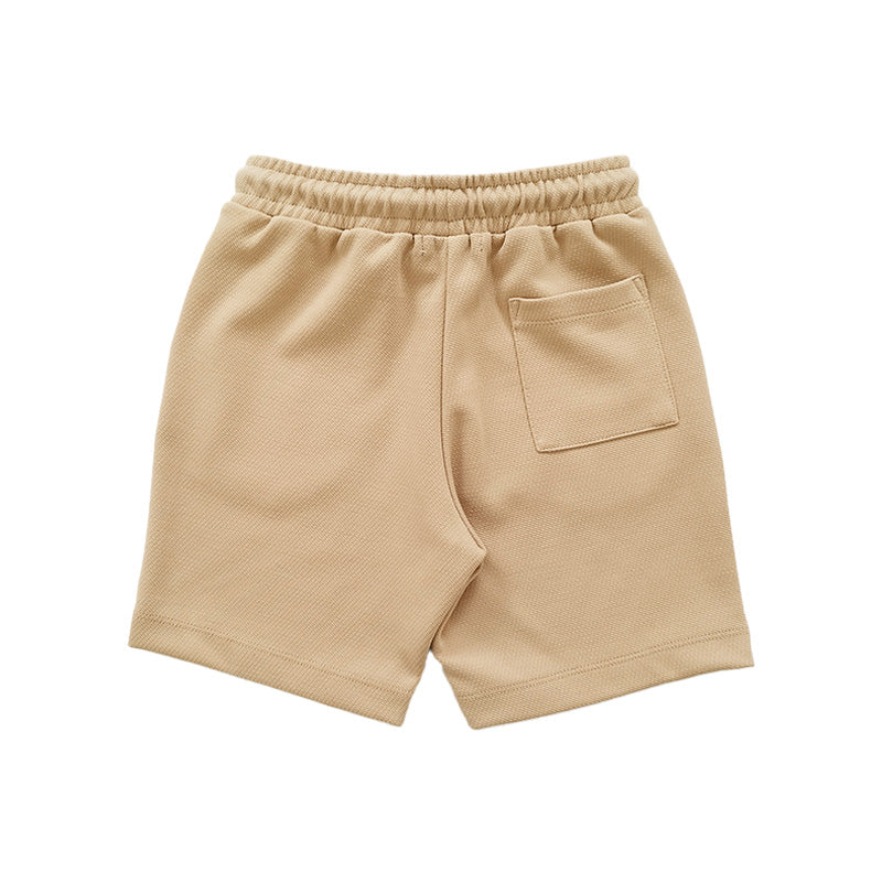 Boy Pique Shorts - Beige - SB2302169E