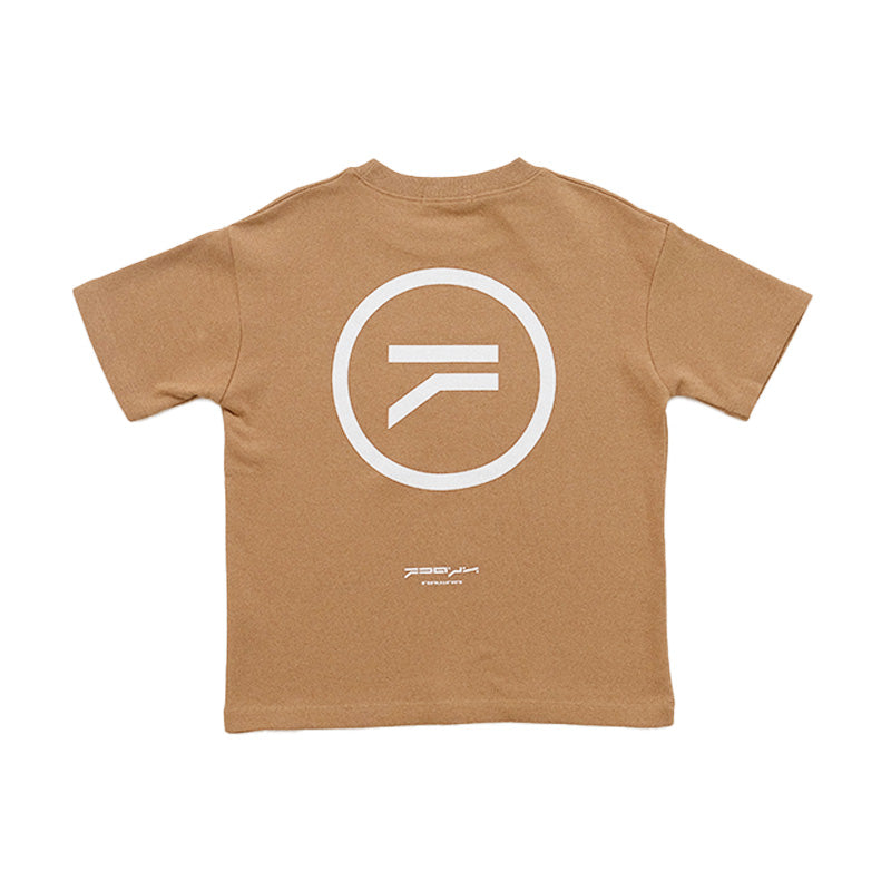Boy Printed Oversized Tee - Camel - SB2303170C
