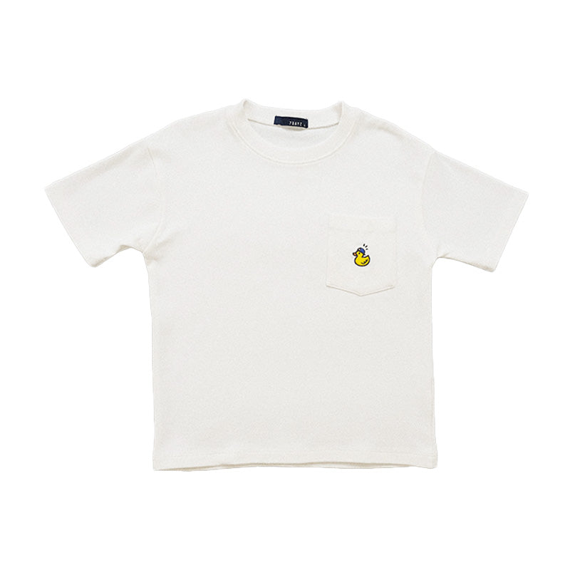 Boy Essential Oversized Pocket Tee - Off White - SB2303175A
