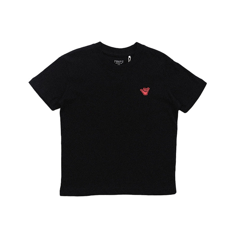 Boy Graphic Tee - Black - SB2303186D