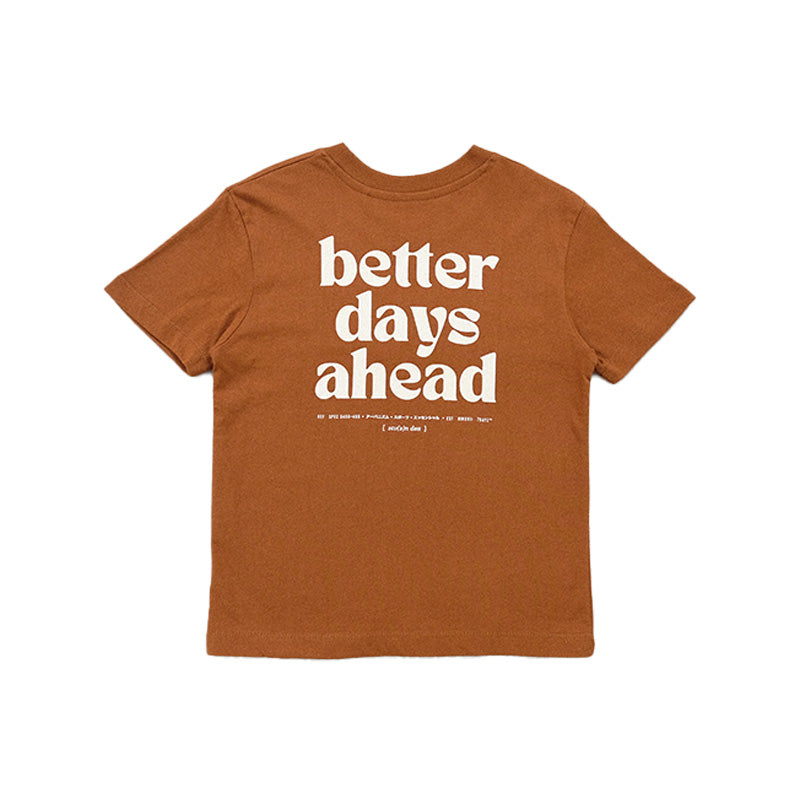 Boy Graphic Tee - Camel - SB2304187D