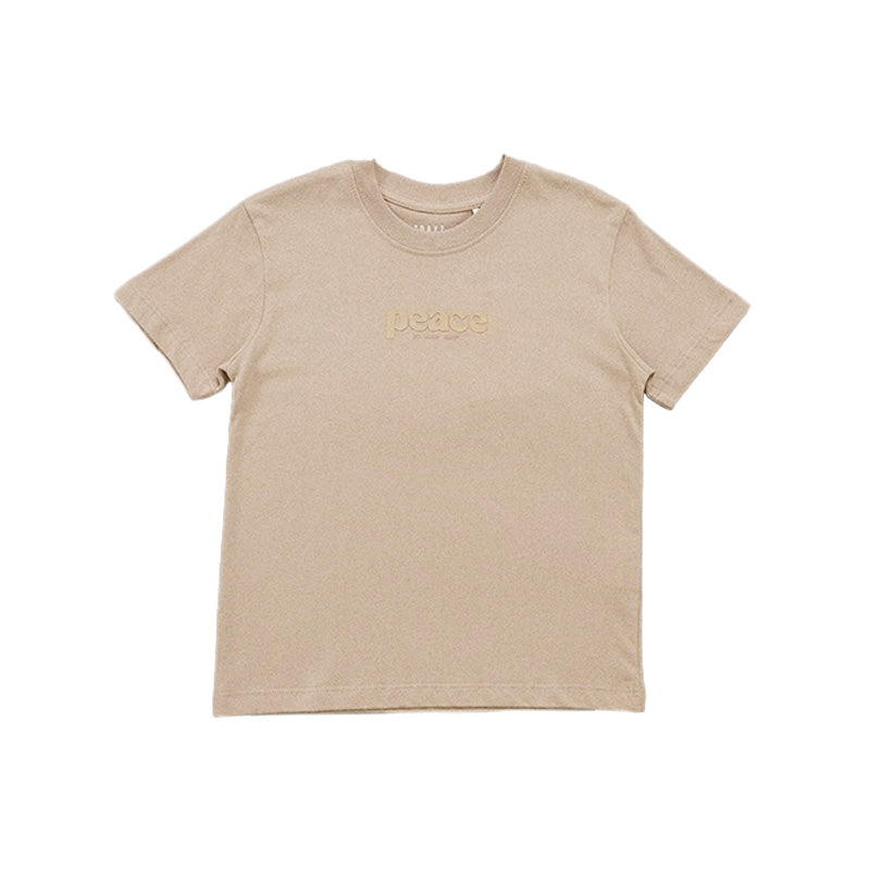 Boy Graphic Tee - Beige - SB2305189A