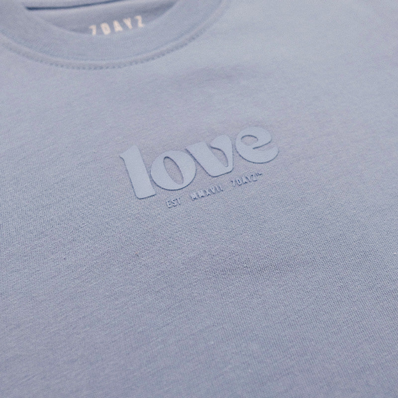 Boy Graphic Tee - Dusty Blue - SB2305189B