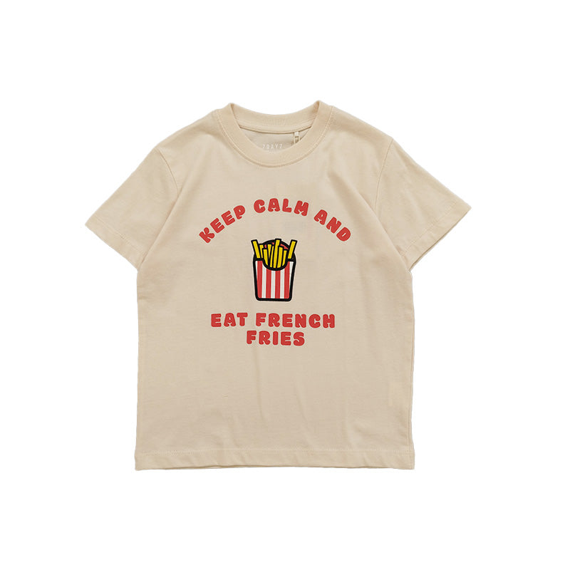 Boy Graphic Tee - Ivory - SB2305202B