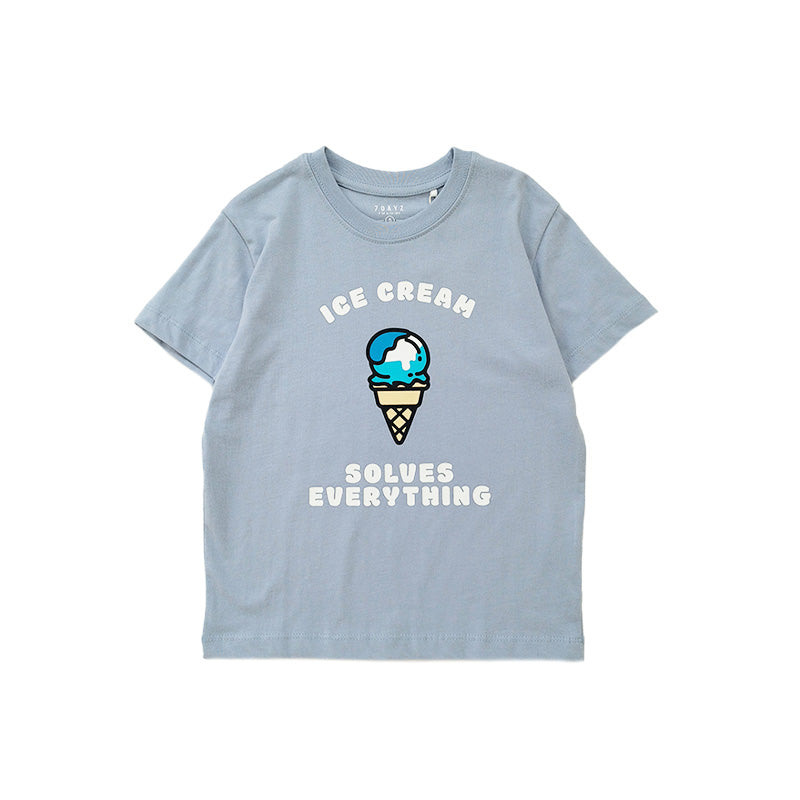 Boy Graphic Tee - Pale Blue - SB2305202C