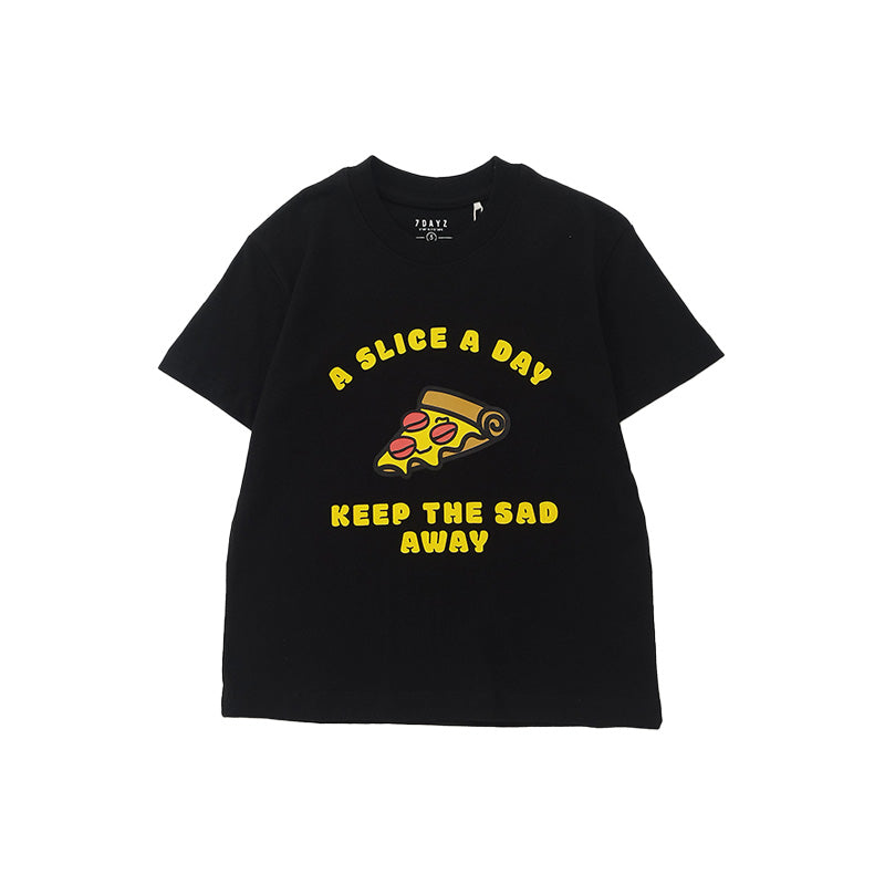 Boy Graphic Tee - Black - SB2305202D