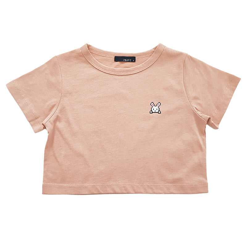 Girl Graphic Cropped Top - SG2210113