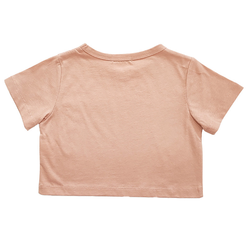 Girl Graphic Cropped Top - SG2210113