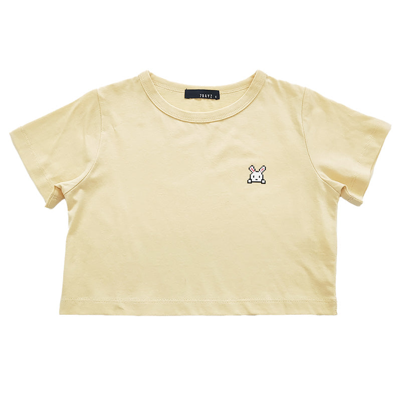 Girl Graphic Cropped Top - SG2210113