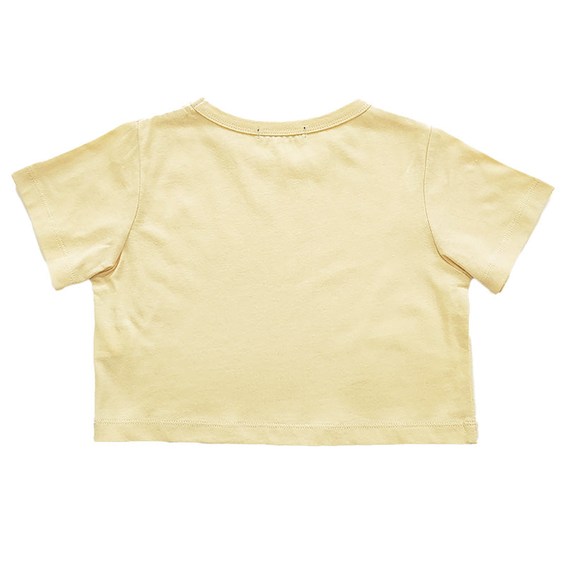 Girl Graphic Cropped Top - SG2210113