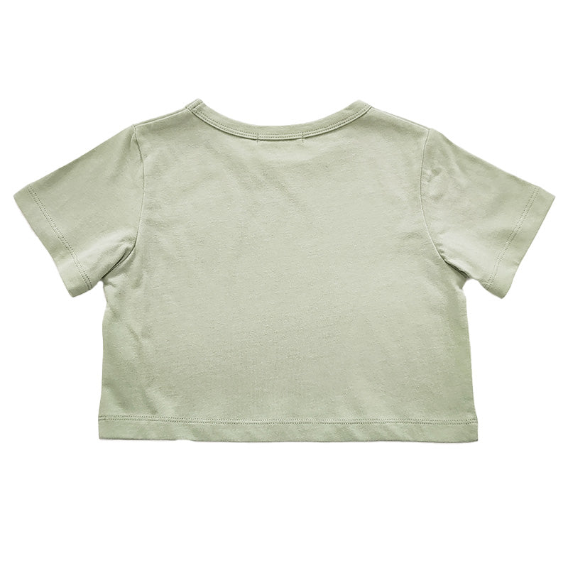 Girl Graphic Cropped Top - SG2210113