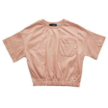 Girl Cropped Top - Blush - SG2212131A