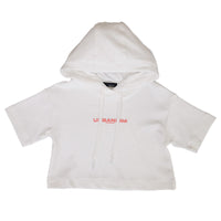 Girl Cropped Hoodie - Off White - SG2212134Z