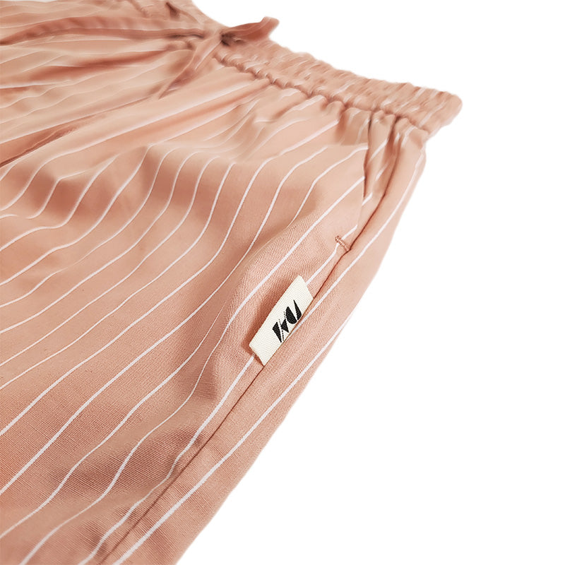 Girl Striped Shorts - Blush - SG2212135Z
