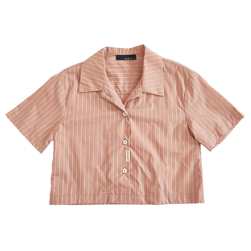 Girl Striped Shirt - Blush - SG2212136Z