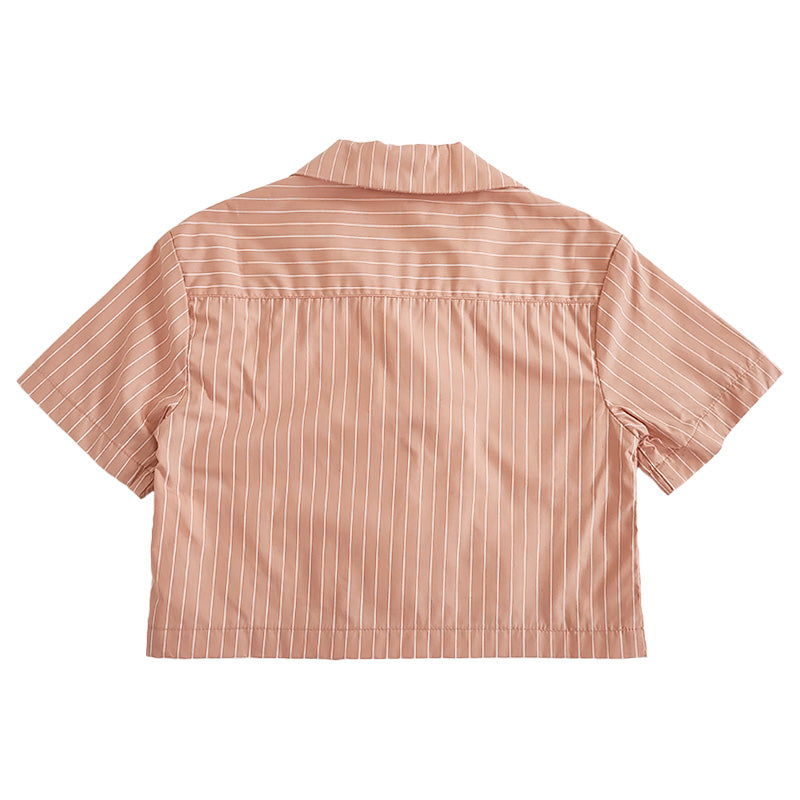 Girl Striped Shirt - Blush - SG2212136Z