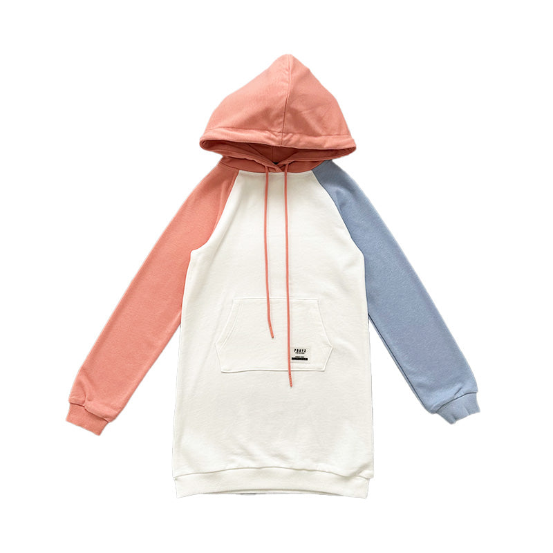 Girl Hooded Dress - Off White - SG2212138Z