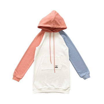Girl Hooded Dress - Off White - SG2212138Z
