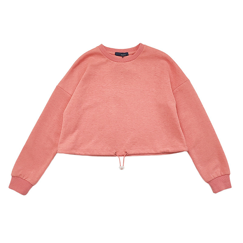 Girl Essential Sweatshirt - Dark Pink - SG2301014A