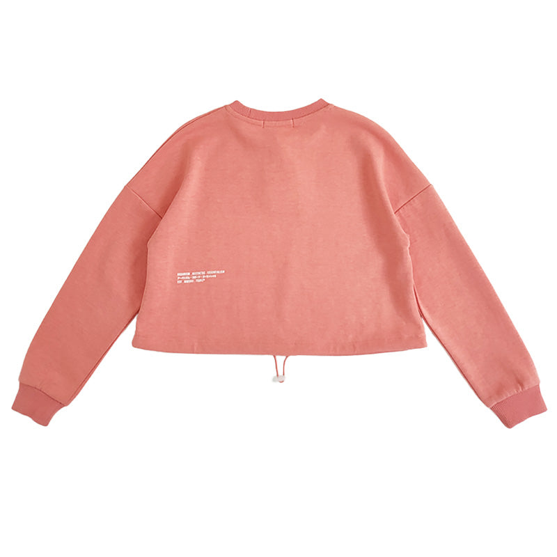 Girl Essential Sweatshirt - Dark Pink - SG2301014A