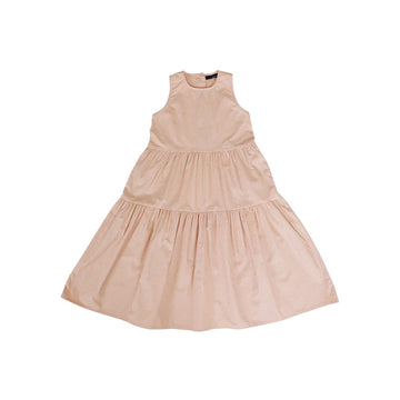 Girl Tiered Dress - Light Pink - SG2301017B