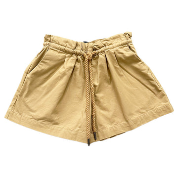Girl Ruffled Shorts - Khaki - SG2302025A