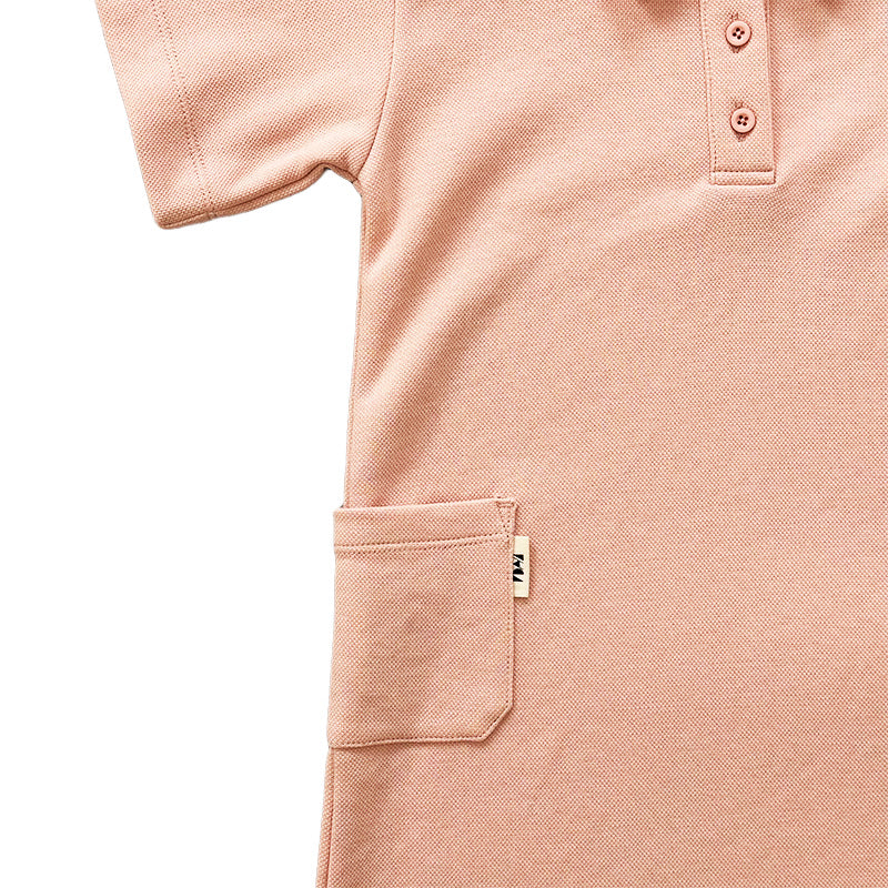 Girl Polo Dress - Pink - SG2302029B