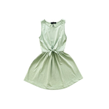 Girl Sleeveless Dress - Light Green - SG2303032A