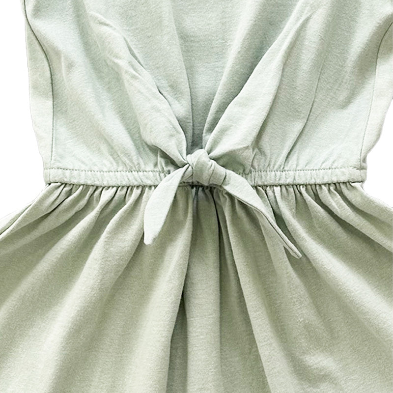 Girl Sleeveless Dress - Light Green - SG2303032A