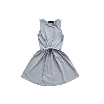 Girl Sleeveless Dress - Light Blue - SG2303032B